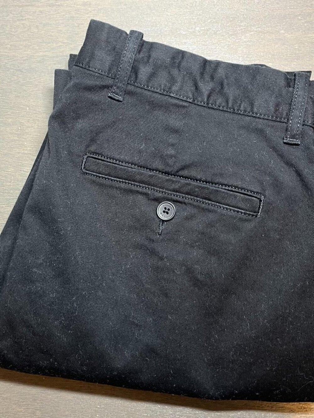 Men's Original Chino in Black (Size W31 x L32)
